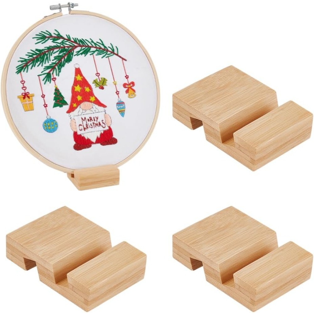 Embroidery Hooping - 4 stuks borduurring houten basis borduurring