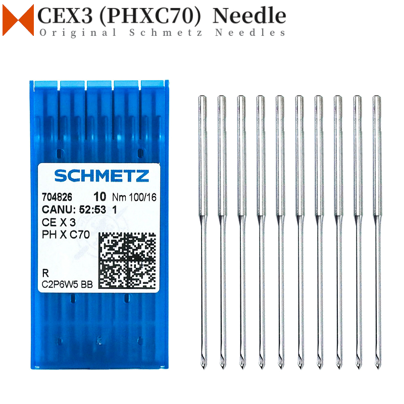 10 PCS CEX3 (PHXC70) Schmetz N - Embroidery Machine Barudan recensie en prijs