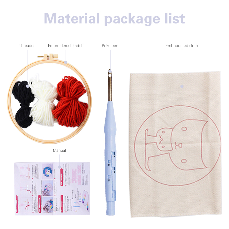 Punch Needle Borduurpakket Sta - Embroidery Xmas Tree recensie en prijs