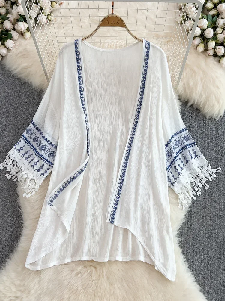 Zomer Boheemse Etnische Stijl  - Embroidery Zig Zag Stitch recensie en prijs