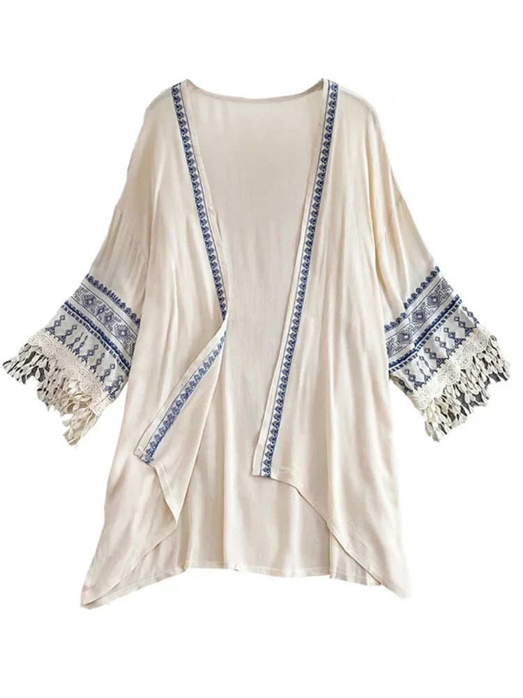 Zomer Boheemse Etnische Stijl  - Embroidery Zig Zag Stitch recensie en prijs