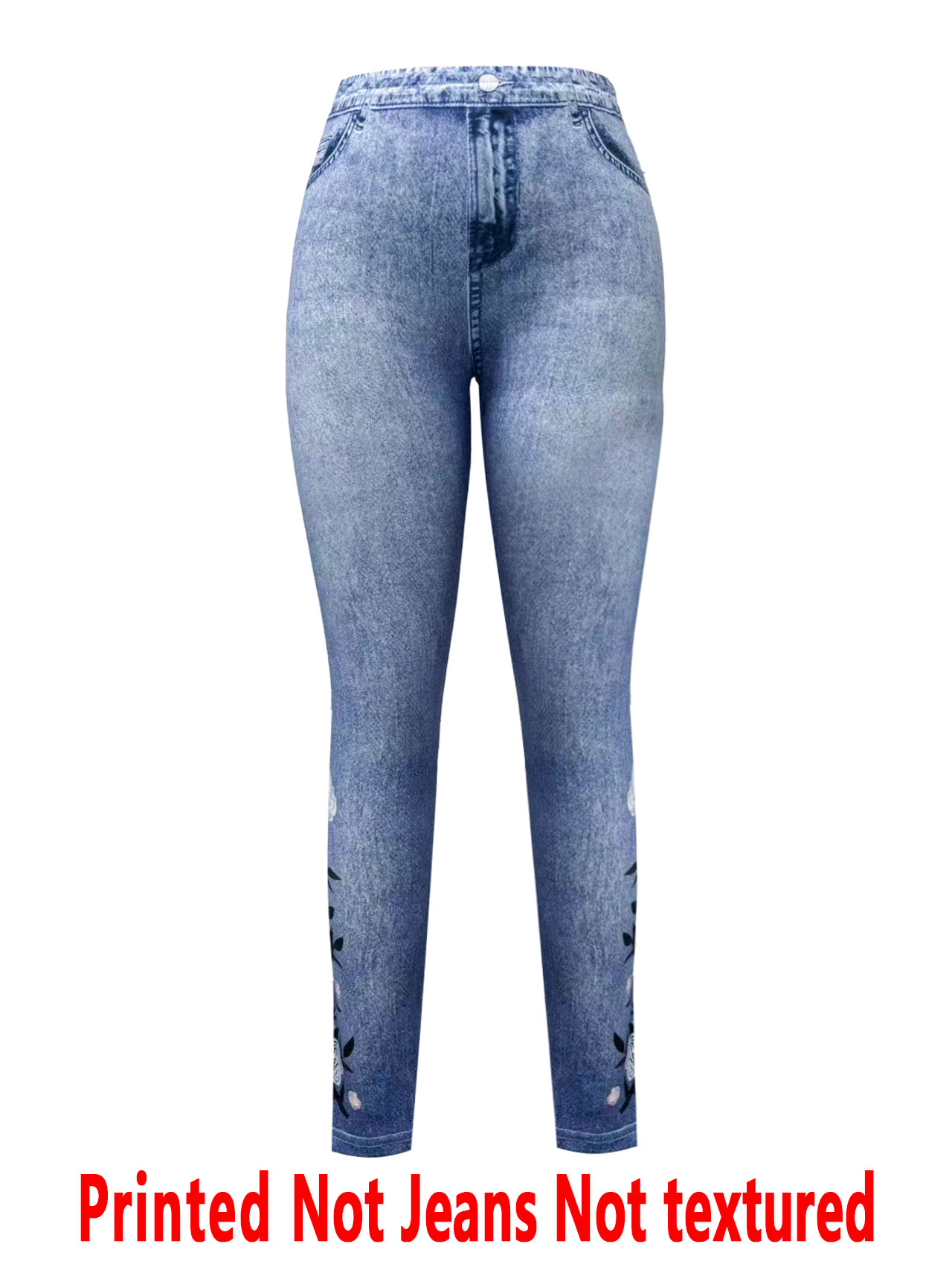 1293 [Bedrukte broek - geen de - Embroidery Effect recensie en prijs