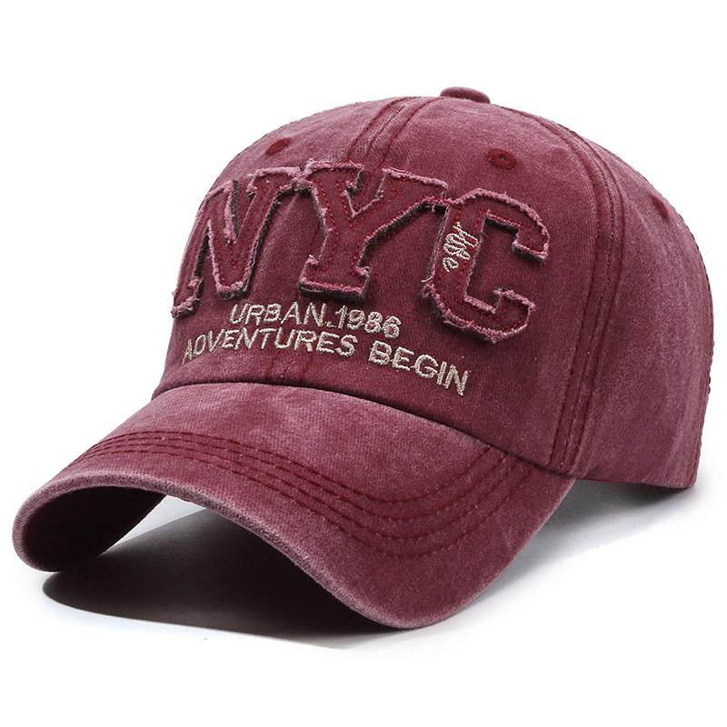 Verstelbare zwarte baseballpet - Embroidery Nyc recensie en prijs