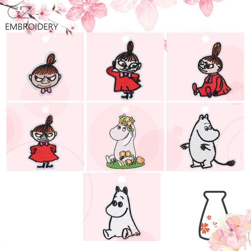 Moomin Leuke Cartoon Geborduur - Embroidery Patch recensie en prijs