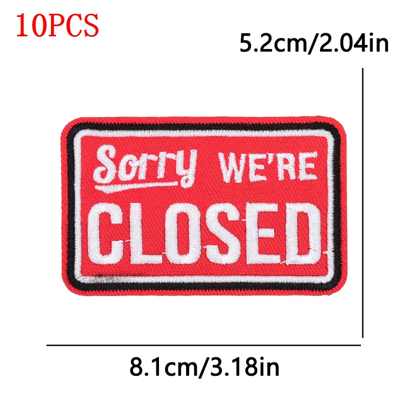 10 stks/set NYC Borduurpatches - Embroidery Nyc recensie en prijs