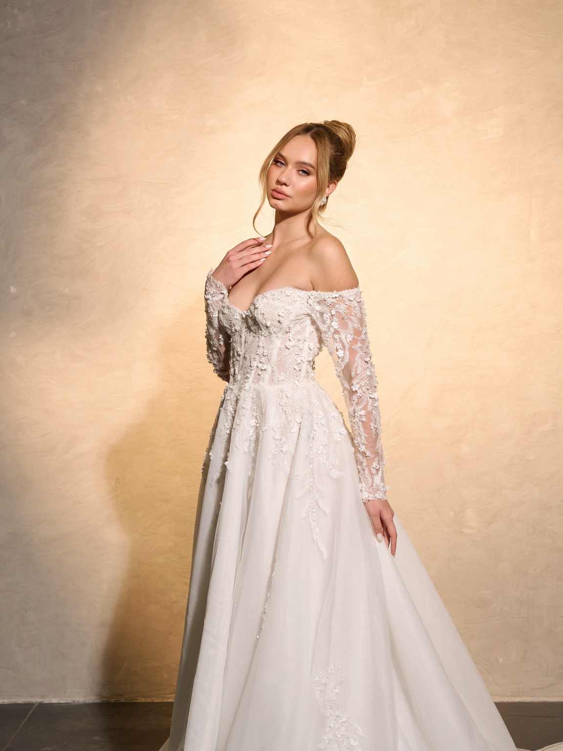 Elegante trouwjurk A-lijn Kant - Embroidery Online Design recensie en prijs