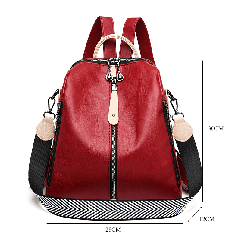Mode Rugzak Vrouwen Zacht Lede - Embroidery Keychain recensie en prijs