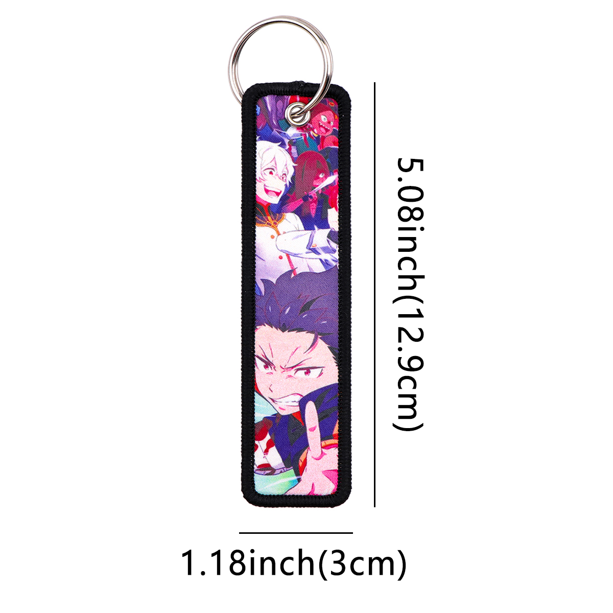 1 STKS Japanse Anime Sleutelha - Embroidery Keychain recensie en prijs