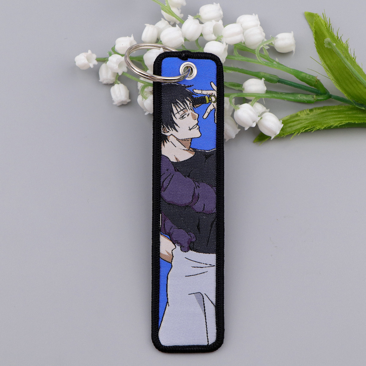 1 STKS Japanse Anime Sleutelha - Embroidery Keychain recensie en prijs