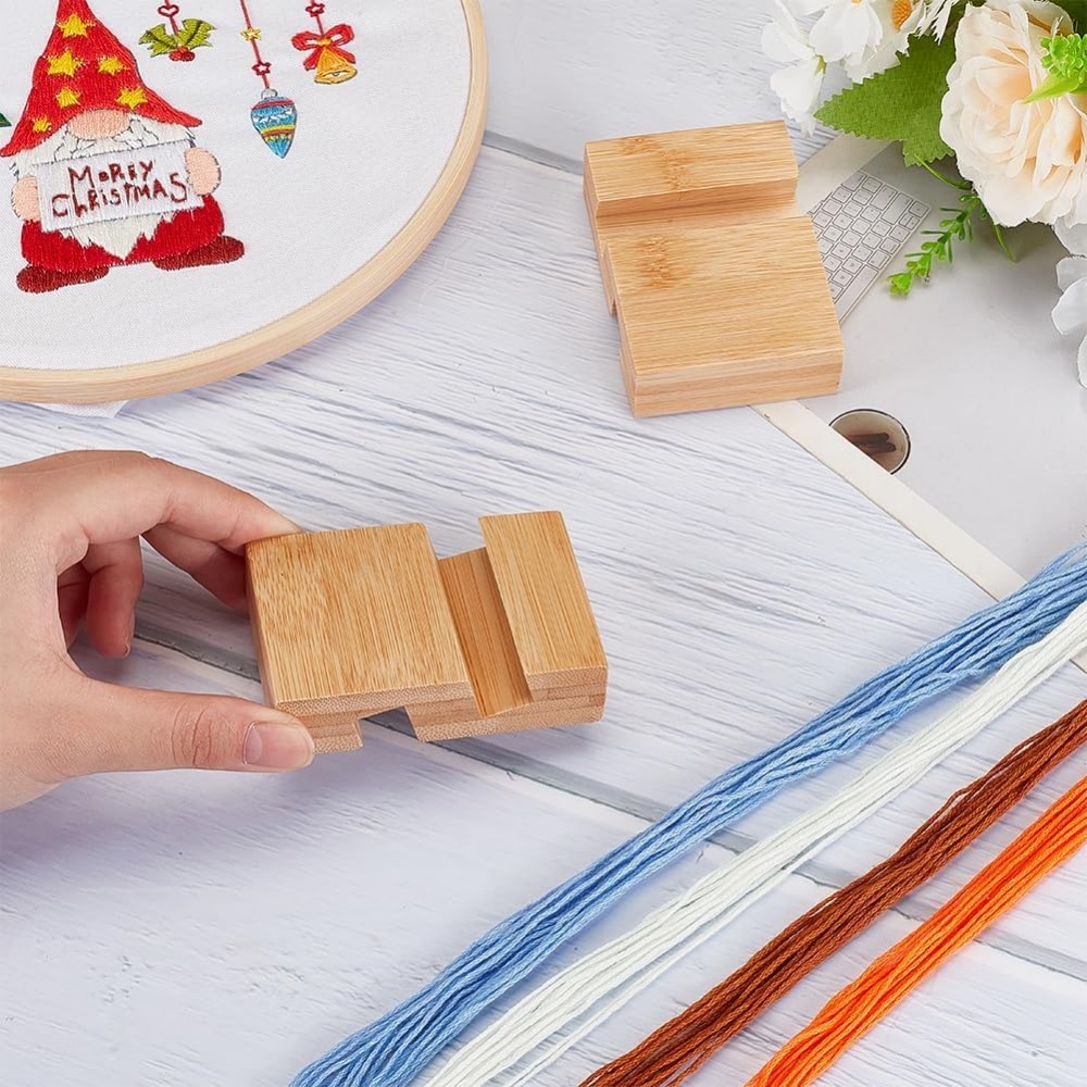 4 stuks borduurring houten bas - Embroidery Hooping recensie en prijs