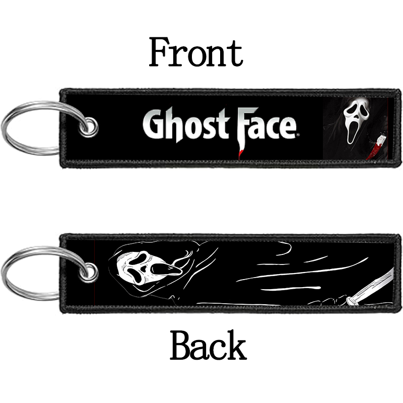 GHOST FACE sleutelhanger voor  - Embroidery Gift recensie en prijs