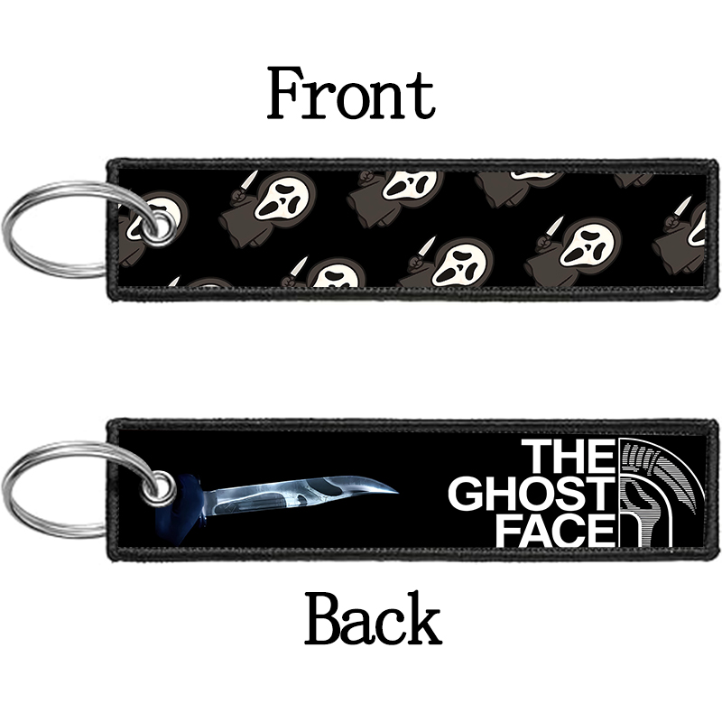 GHOST FACE sleutelhanger voor  - Embroidery Gift recensie en prijs