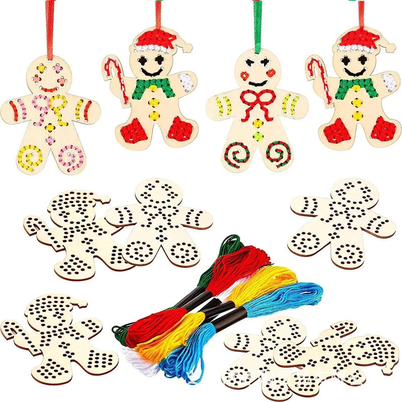 Kruissteek hangende hanger paa - Embroidery Xmas Tree recensie en prijs