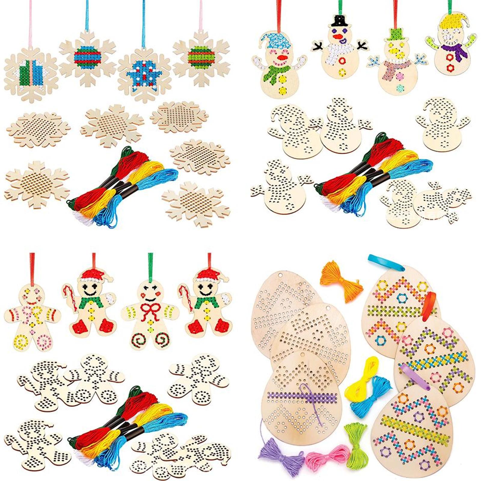 Kruissteek hangende hanger paa - Embroidery Xmas Tree recensie en prijs