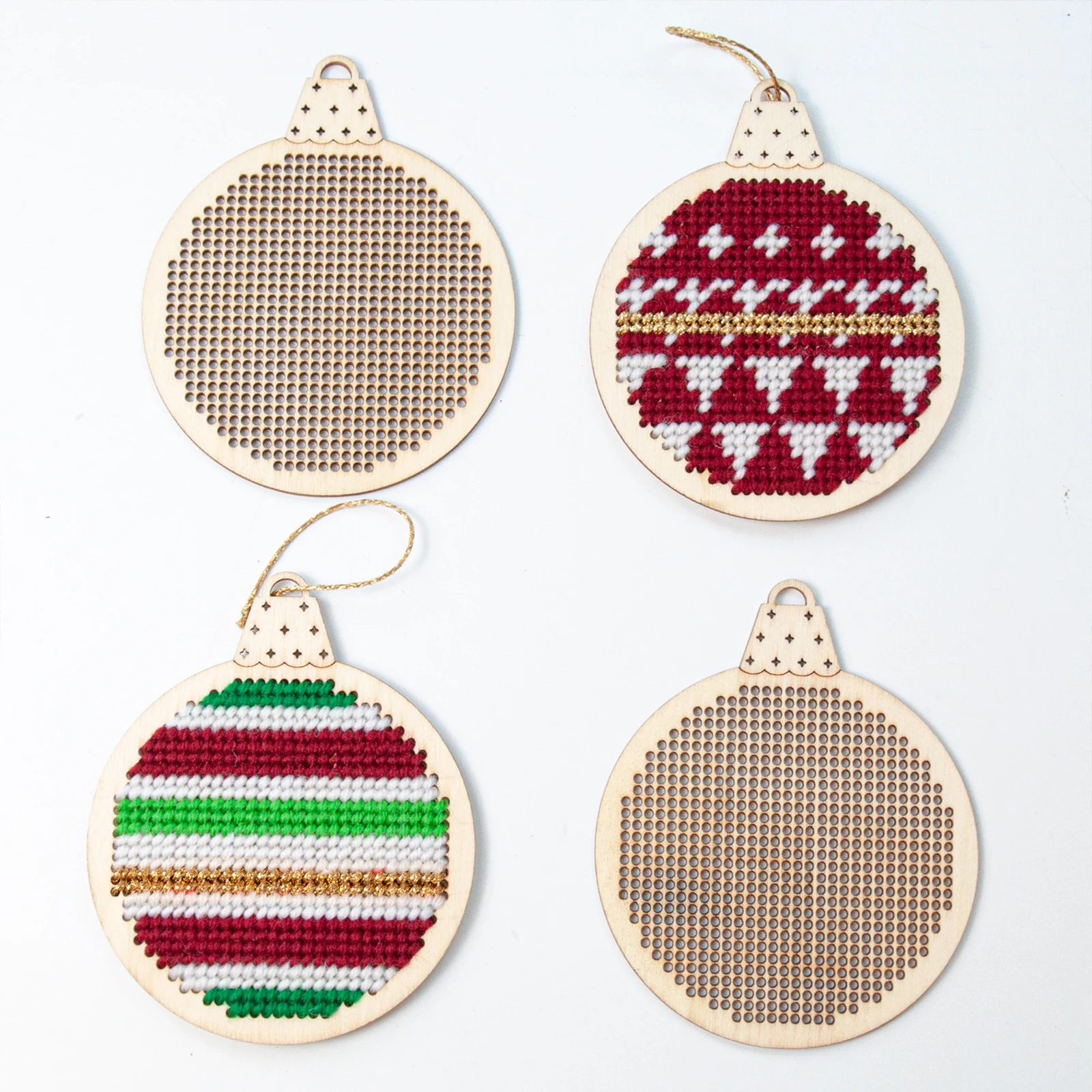 12 stuks Kerst Cross Stitch Ho - Embroidery Xmas Tree recensie en prijs