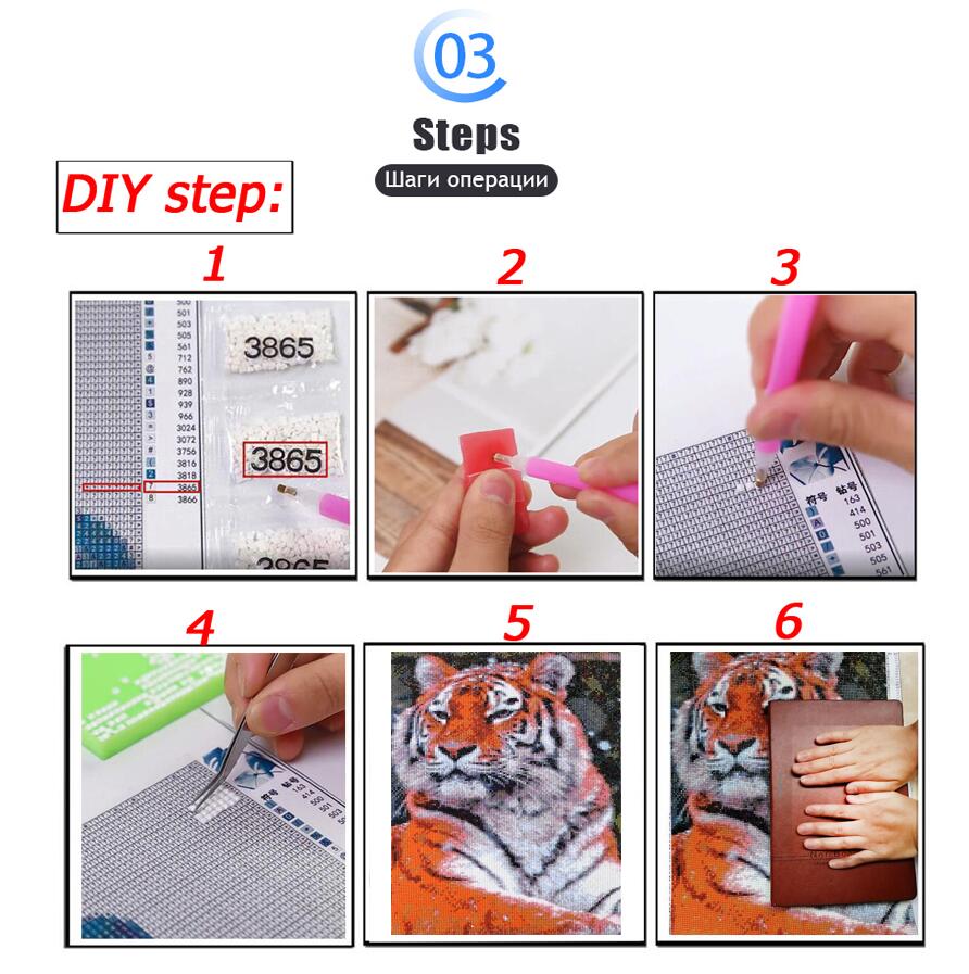DIY Diamond schilderij jungle  - Embroidery Gift recensie en prijs