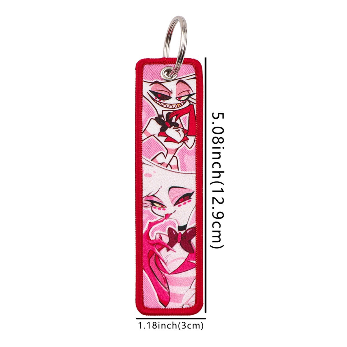 Anime Hazbin Hotel Borduren Sl - Embroidery Keychain recensie en prijs