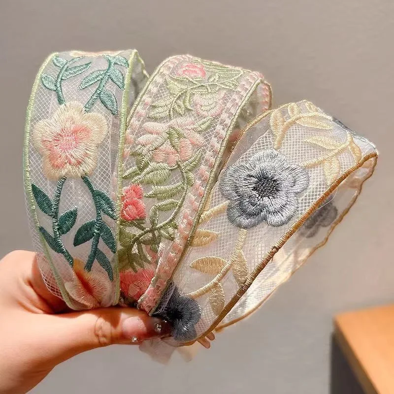1/3 stuks elegante chiffon bor - Embroidery Hooping recensie en prijs