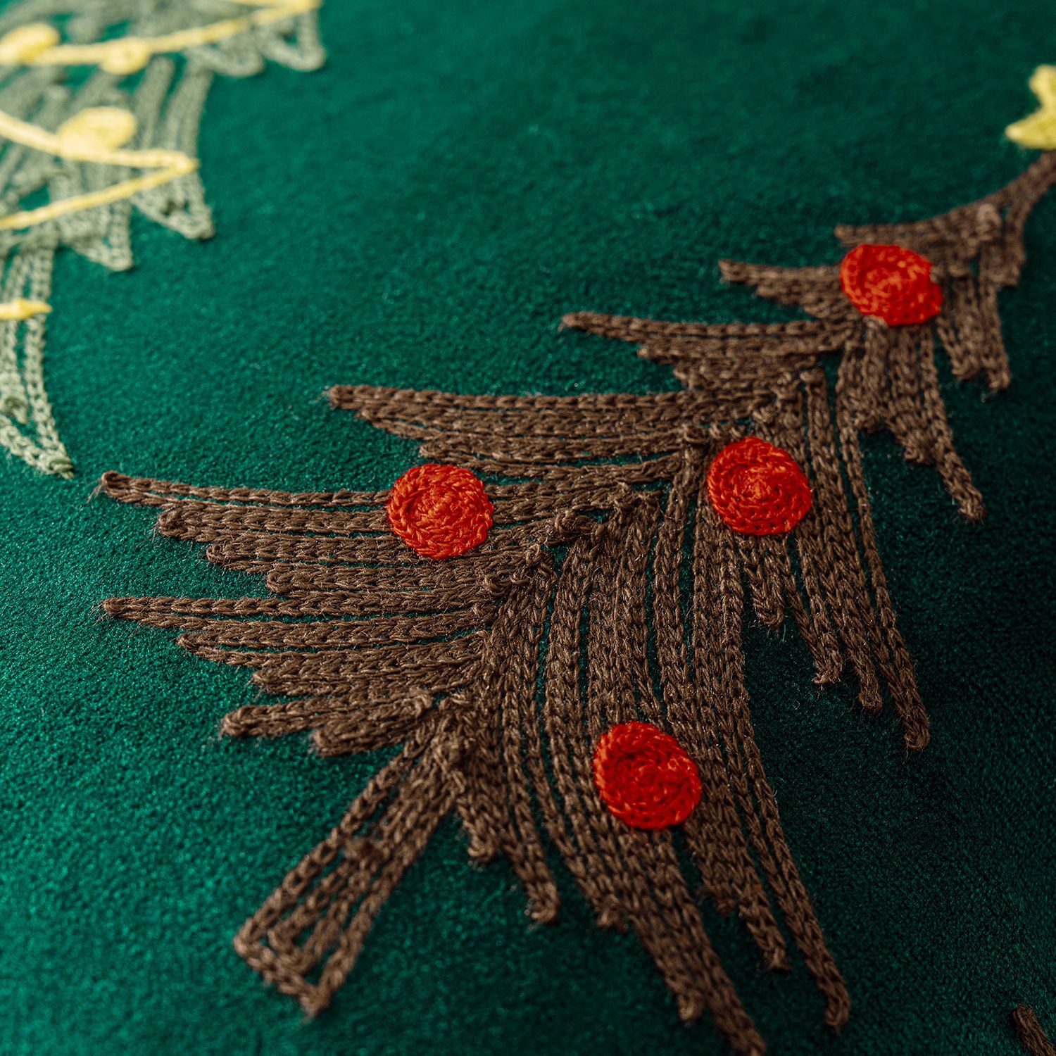 1pc borduurwerk kussenhoes ker - Embroidery Xmas Tree recensie en prijs