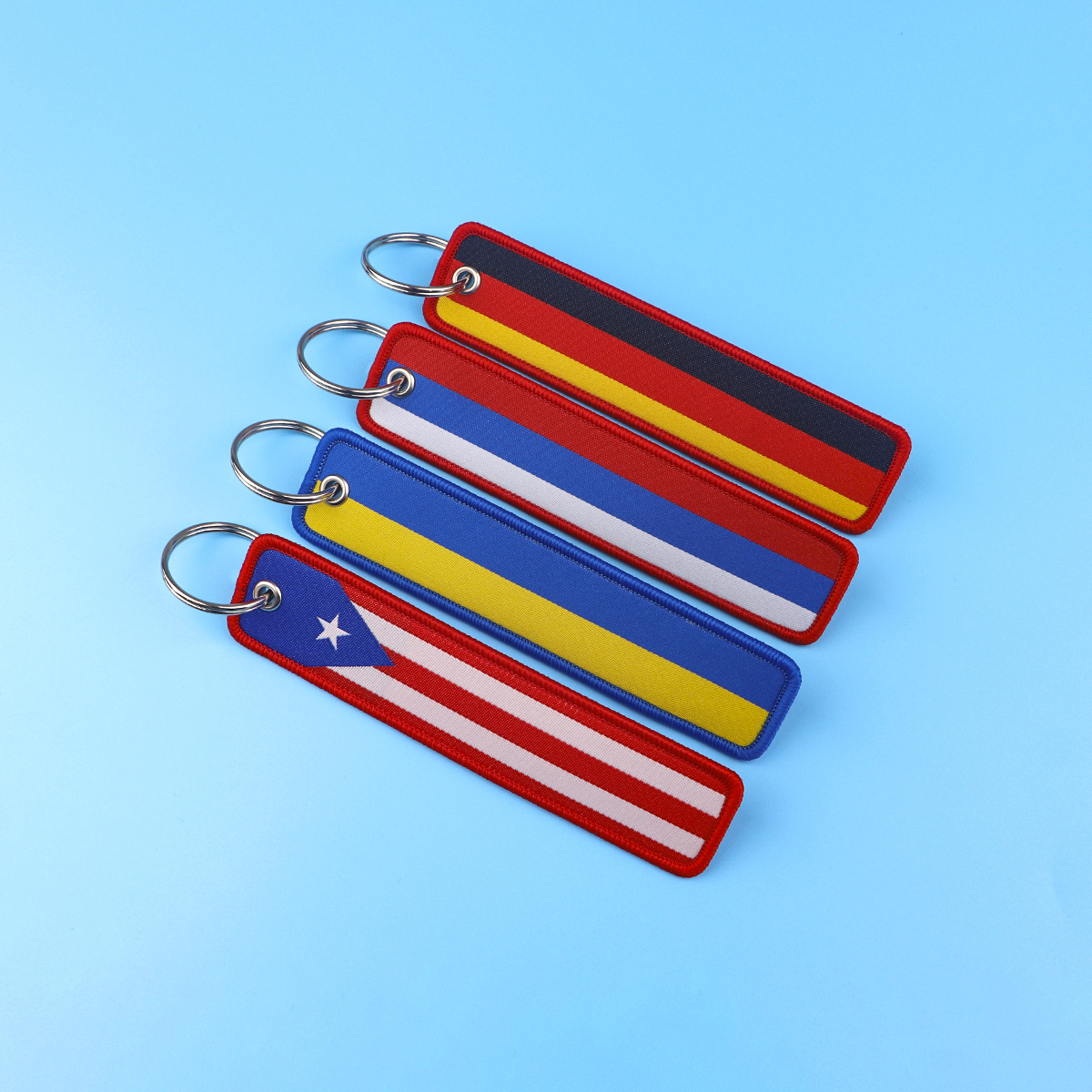 1 stks Nationale Vlaggen Bordu - Embroidery Keychain recensie en prijs