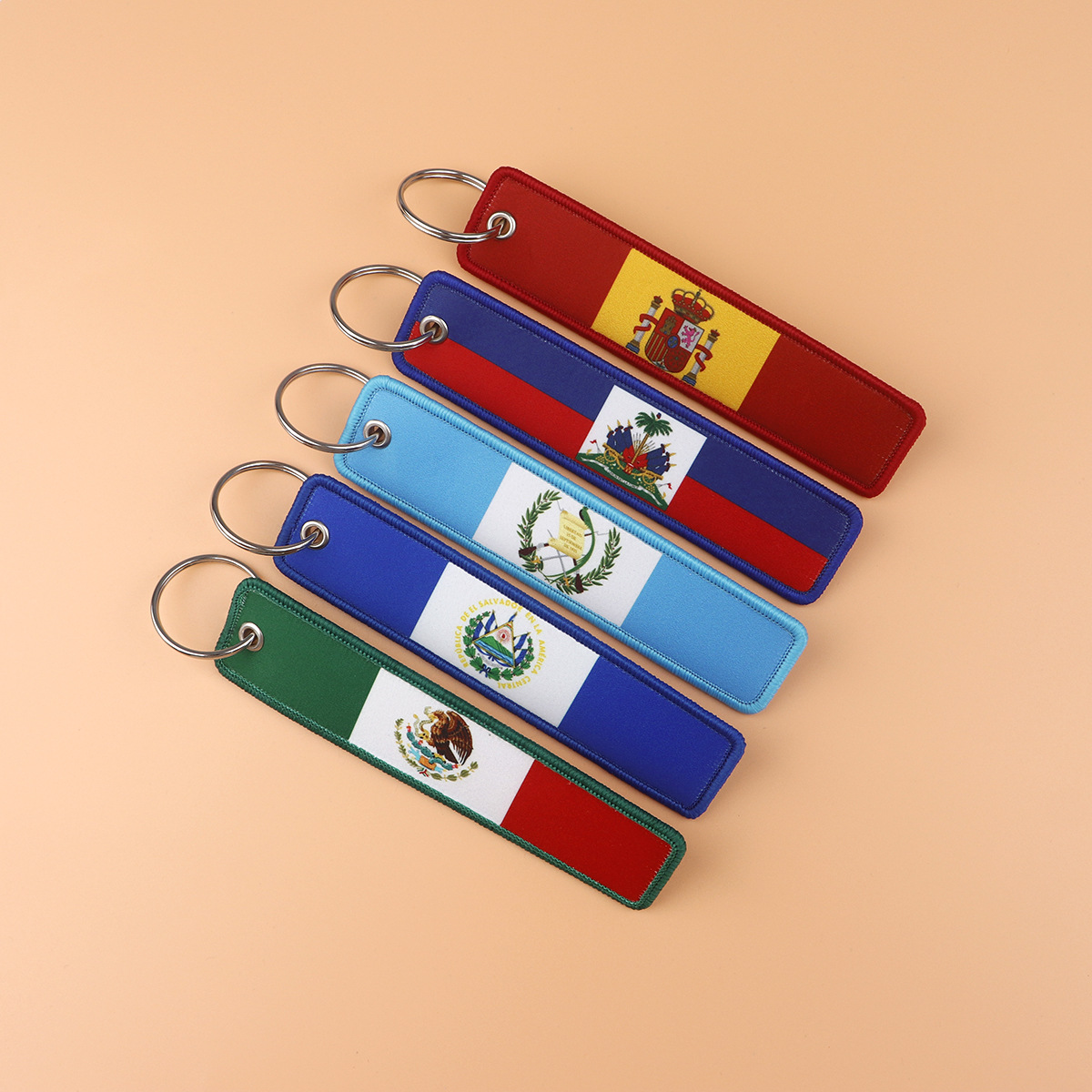 1 stks Nationale Vlaggen Bordu - Embroidery Keychain recensie en prijs