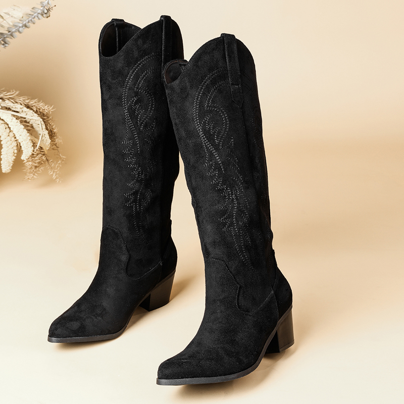 Dames cowboylaarzen met puntig - Embroidery Gift recensie en prijs