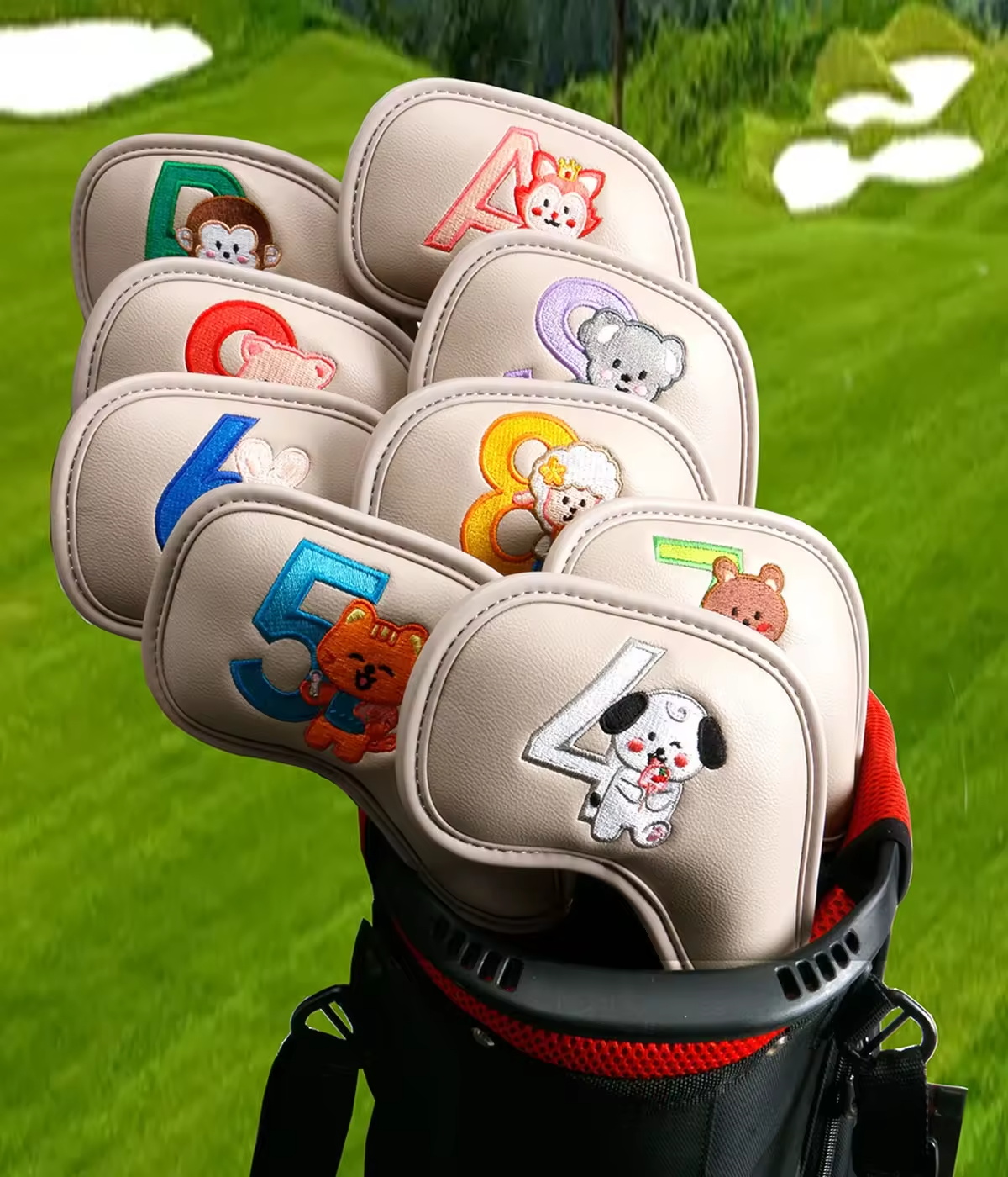 9 stuks schattige cartoon dier - Embroidery Gift recensie en prijs
