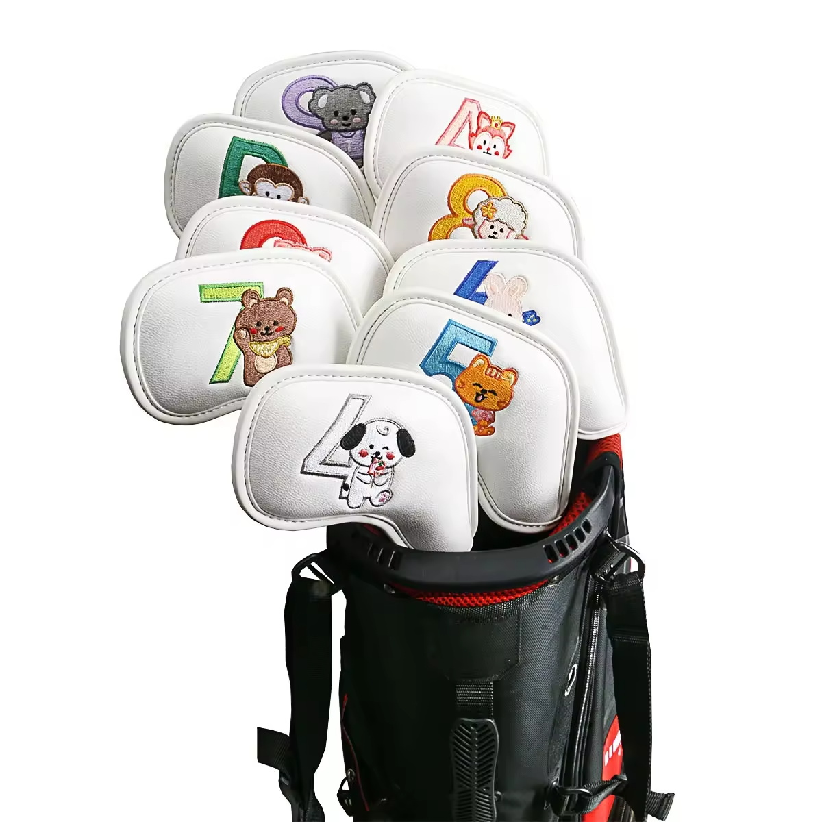 9 stuks schattige cartoon dier - Embroidery Gift recensie en prijs