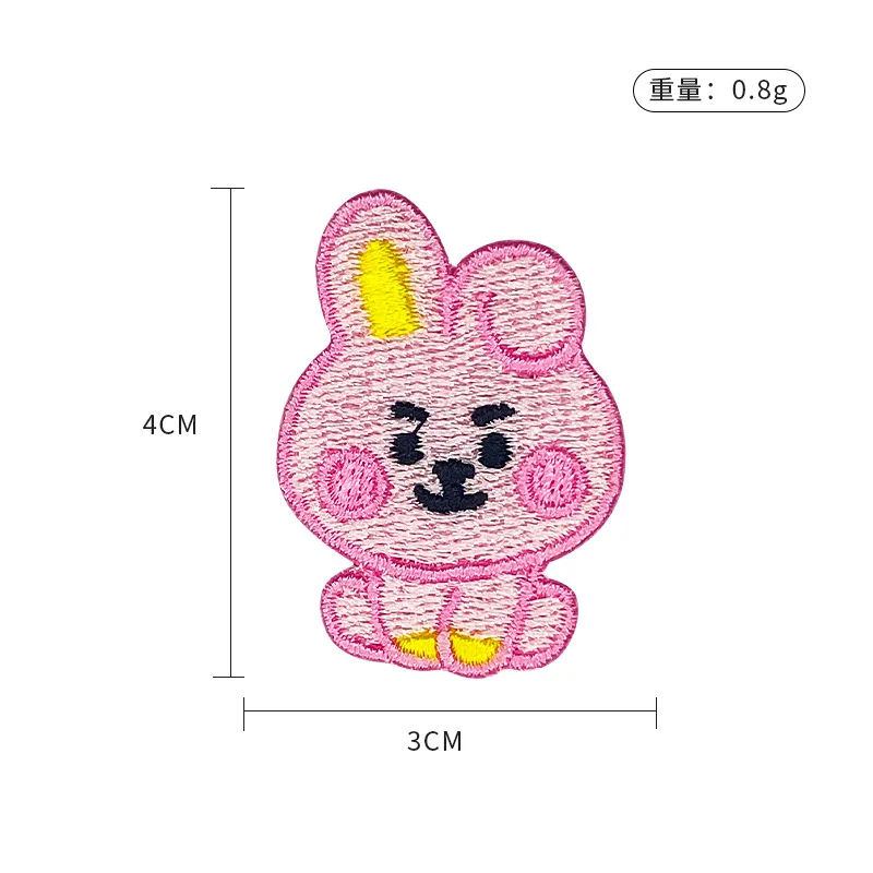 LINE FRIENDS BT21 Alle persona - Embroidery Patch recensie en prijs