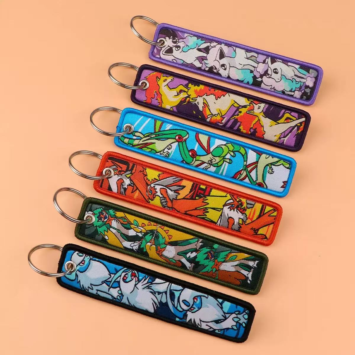 Pokémon hanger autosleutelhang - Embroidery Keychain recensie en prijs