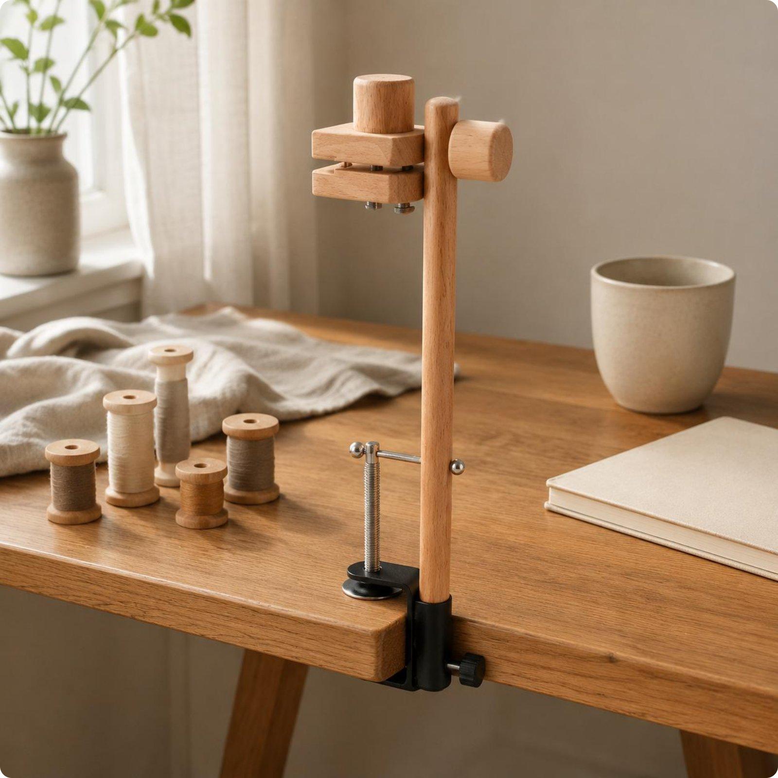 Houten bureau borduurhoepel fr - Embroidery Hooping recensie en prijs