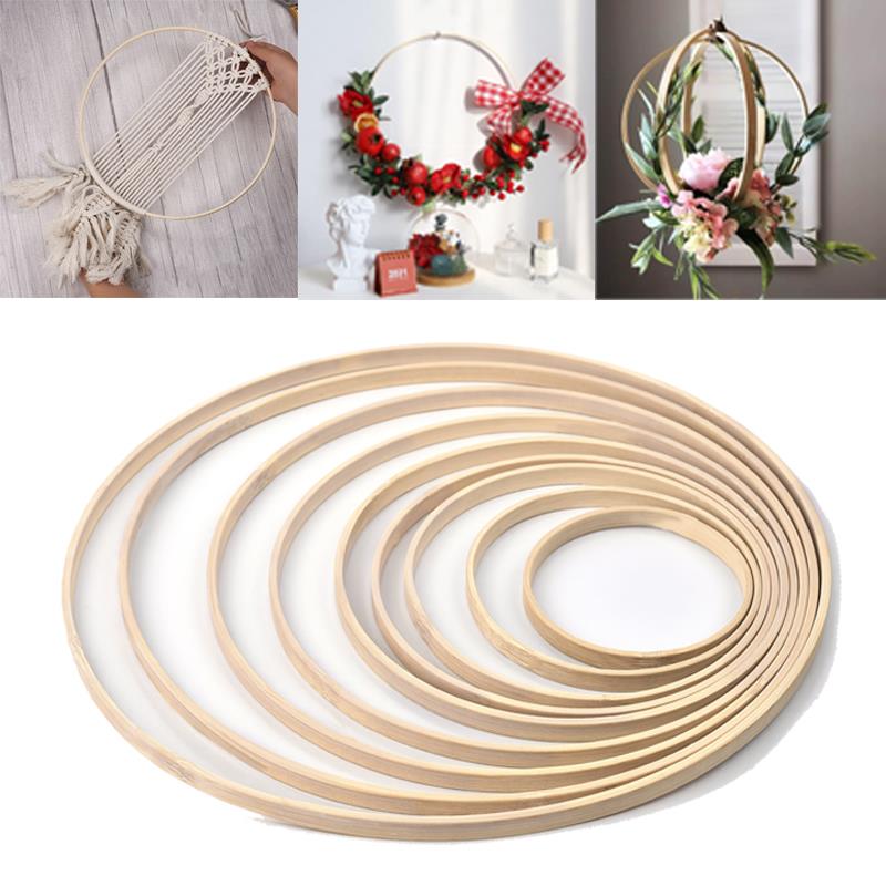 1/5Pcs 8-33Cm Houten Diy Handg - Embroidery Hooping recensie en prijs